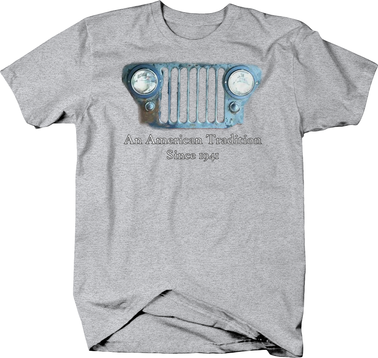 Distressed Retro American Offroad Grill Sweatshirt Distressed Retro American Offroad Grill Sweatshirt
